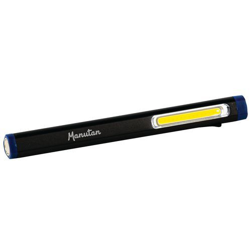 Bolígrafo linterna recargable LED - 300 lm - Manutan