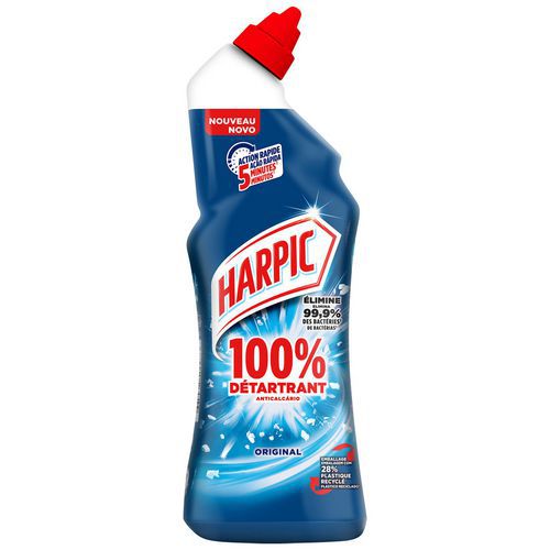 Gel 100 % descalcificador en solo 5 min. - 750 mL - Harpic