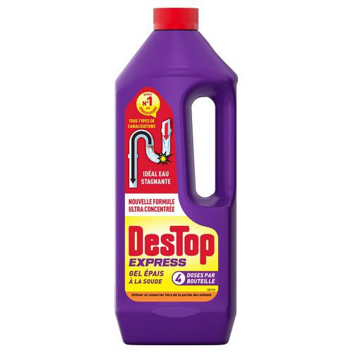 Desatascador en gel rápido - 950 mL - Destop