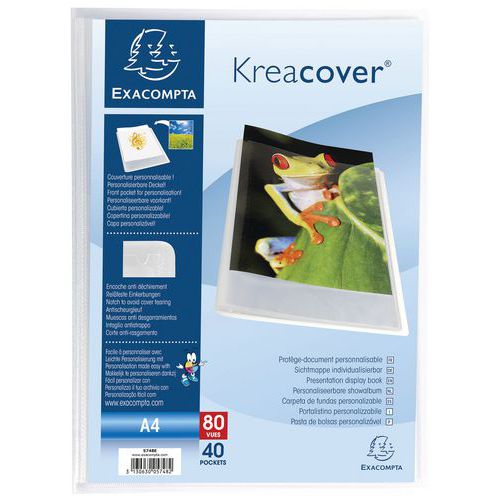 Protegedocumentos Kreacover® - A4. translúcido - Exacompta
