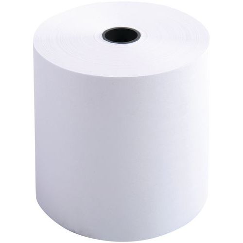 Rollo 1 hoja offset 60 g tickets de caja - Exacompta