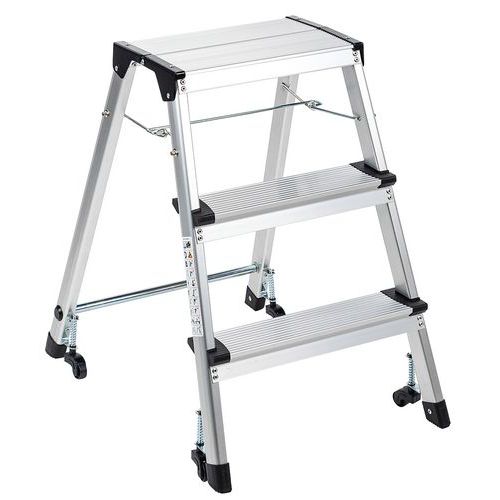 Escalerilla plegable de un acceso - Manutan Expert