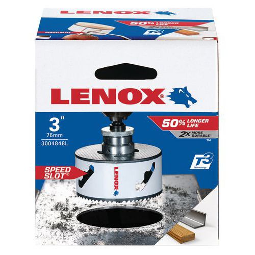 Sierra de corona bimetálica T3 - Ø de 35 a 127 mm