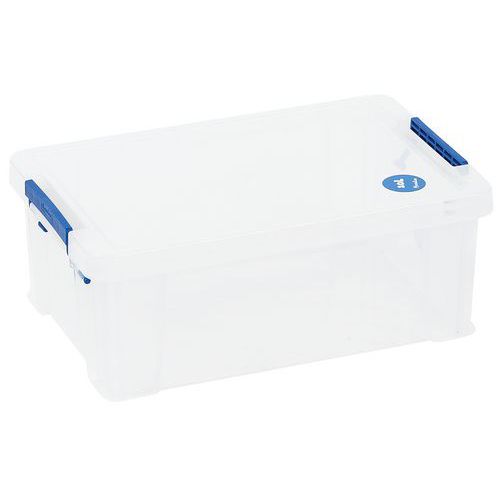 Caja de organización con tapa - 320 a 580 mm de largo - 10 a 70 L - Manutan Expert