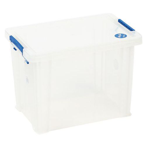 Caja de organización con tapa - 320 a 580 mm de largo - 10 a 70 L - Manutan Expert