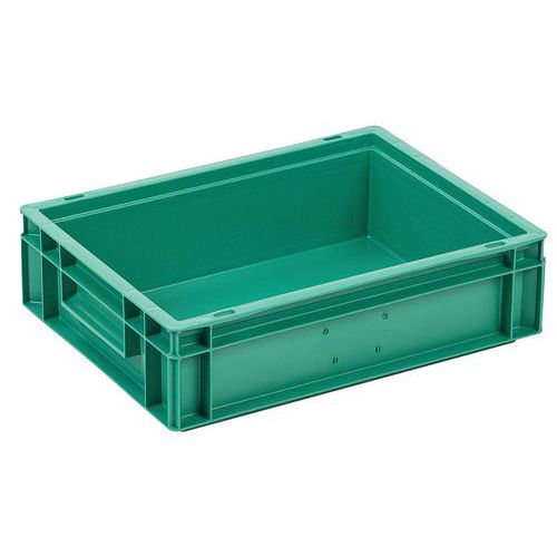 Caja norma Europa regenerada - Longitud: de 300 a 600 mm - De 4 a 60 L - Manutan Expert