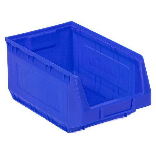 Lote de 20 cajas abertura frontal Kangourou - Largo 345 mm - 10 L - Manutan Expert