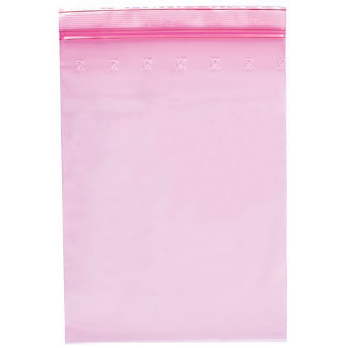 Bolsa antiestática Minigrip® de PE, 80 µ 100x150