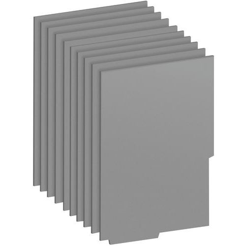 Separador para clasificador vertical para armarios - Lote de 10 - Paperflow Separador para clasificador vertical para armarios - Lote de 10 - Paperflow