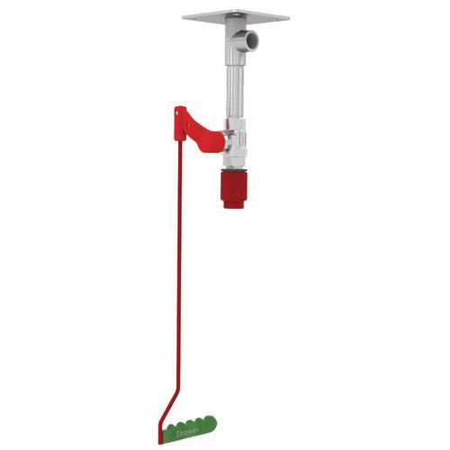 Ducha de seguridad con fijación al techo no calentada - Para interior - Hughes