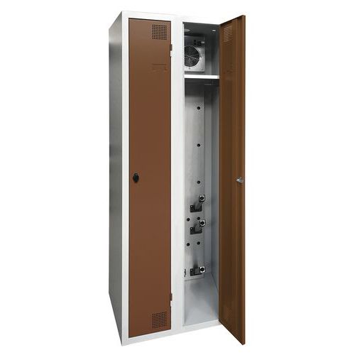 Vestuario secante industria limpia - De 1 a 4 columnas - Sobre base - Akaze