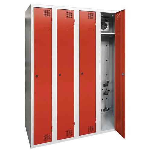 Vestuario secante industria limpia - De 1 a 4 columnas - Sobre base - Akaze