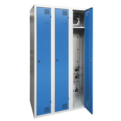 Vestuario secante industria limpia - De 1 a 4 columnas - Sobre base - Akaze