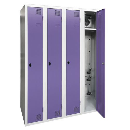 Vestuario secante industria limpia - De 1 a 4 columnas - Sobre base - Akaze