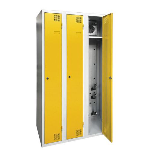 Vestuario secante industria limpia - De 1 a 4 columnas - Sobre base - Akaze