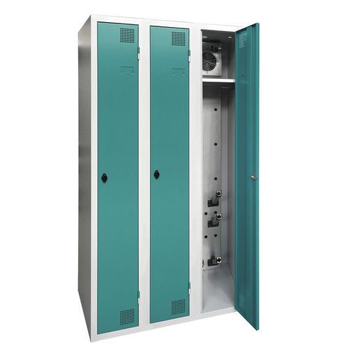 Vestuario secante industria limpia - De 1 a 4 columnas - Sobre base - Akaze