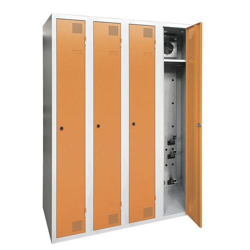 Vestuario secante industria limpia - De 1 a 4 columnas - Sobre base - Akaze