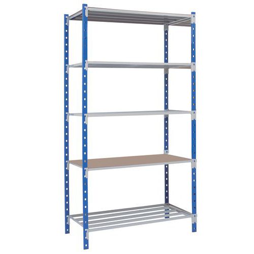 Estantería tubular Combi-Flip - Altura 2000 mm - Manorga