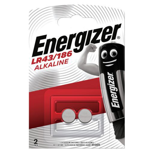 Pila de botón alcalina LR43 - Energizer