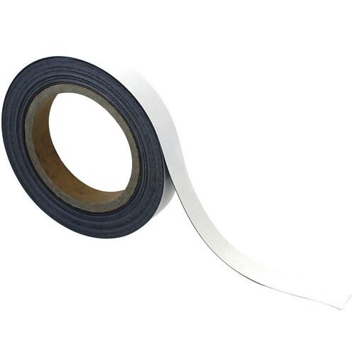 Cinta magnética borrable para marcado 10 m - Blanco - Manutan Expert