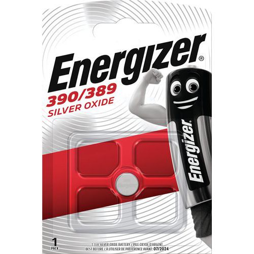 Pila de botón de óxido de plata 390-389 - Energizer