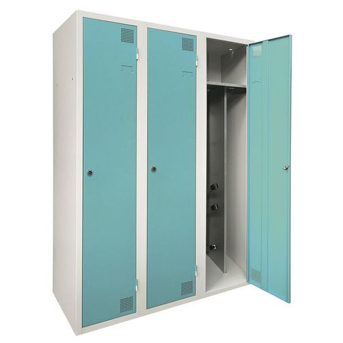 Vestuario de secado industria sucia - De 1 a 3 columnas - Sobre base - Akaze