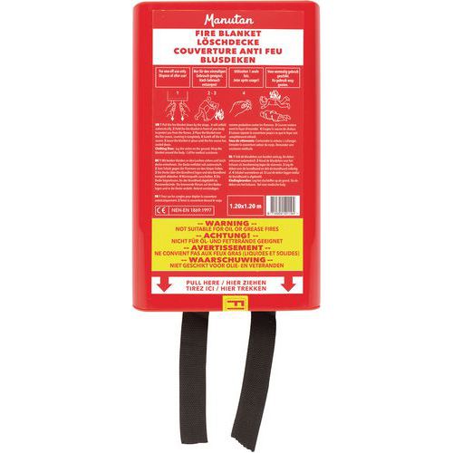 Cubierta antifuego en caja de plástico - Manutan Expert
