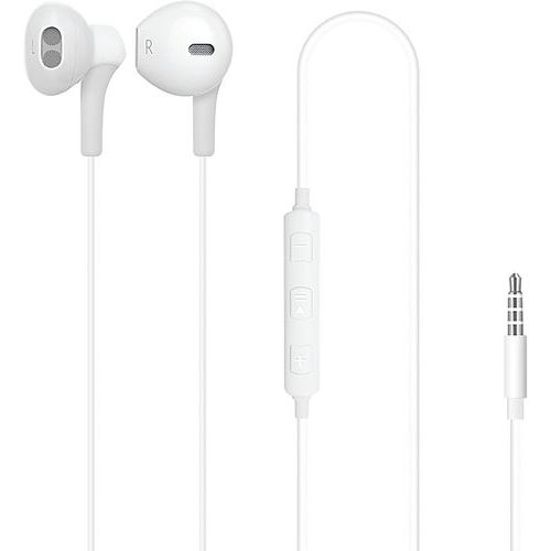 Kit peatón estéreo para iPhone 5 y 6 iPad y Android blanco - Moxie