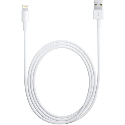 Cable de carga y datos blanco 1 m para iPhone XR,XS,11,11 Pro - Moxie