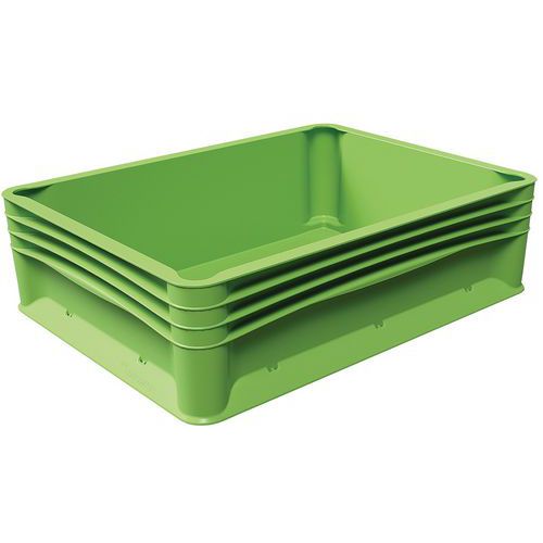 Caja norma Europa apilable Eurowave - Longitud de 400 a 600 Mm - 10 a 60 L - UTZ