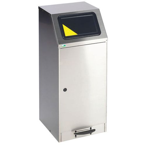 Papelera ignífuga TUV con pedal - Var