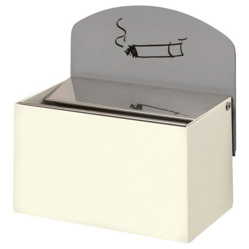 Cenicero de pared con pictograma - 0,4 L - Var Cenicero de pared con pictograma - 0,4 L - Var
