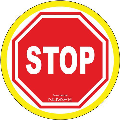 Panel de prohibición de alta visibilidad - Stop - Rígido - Novap