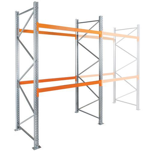 Estantería para palés Easy-Rack - Acabado galvanizado - Manorga