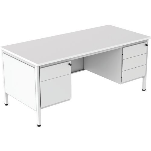 Escritorio con 2 cajoneras Confort 2 - 180 cm