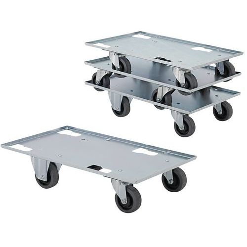 Plataforma rodante de metal - Capacidad 300 kg Plataforma rodante de metal - Capacidad 300 kg