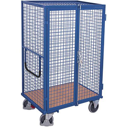 Carro de rejilla con puertas batientes - 500 kg Carro de rejilla con puertas batientes - 500 kg