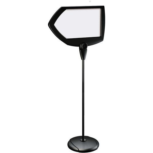 Panel informativo con flecha - Magnético y lacado