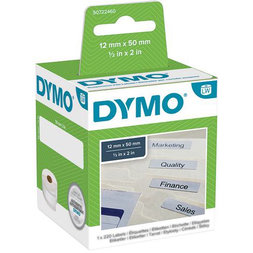 Etiqueta para impresoras de etiquetas Dymo LabelWriter