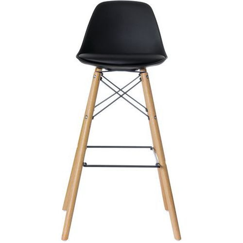 Juego de 2 taburetes Stellwood con patas de haya - Meet By Paperflow