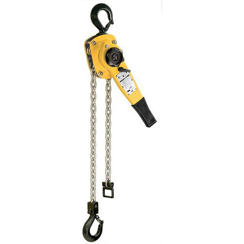 Polipasto de palanca YALE UNO Plus - Capacidad de 750 a 6000 kg