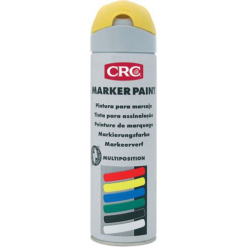 Aerosol de marcado temporal - Marker Paint - 650 ml brutos - CRC