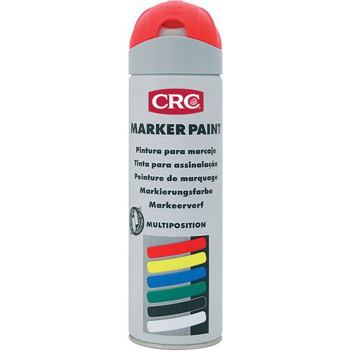 Aerosol de marcado temporal - Marker Paint - 650 ml brutos - CRC