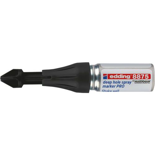 Marcador fluorescente verde en spray para zonas inaccesibles e-8875 - Edding
