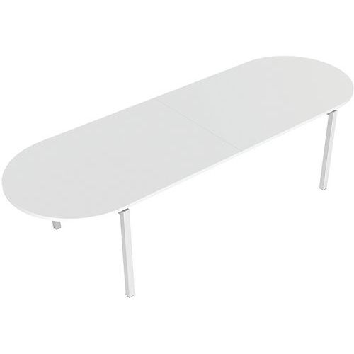 Mesa de reuniones ovalada de 300 cm