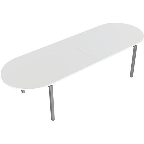 Mesa de reuniones ovalada de 300 cm