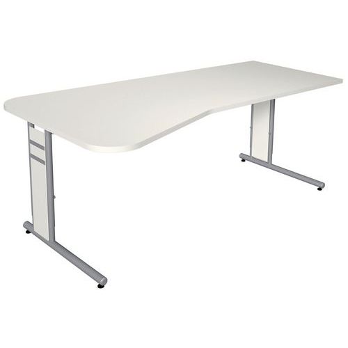 Escritorio recto ajustable wave Form 4