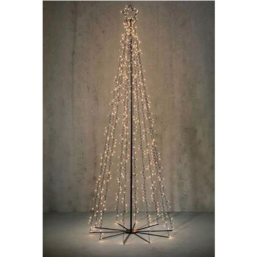 Árbol Navidad luminoso con temporizador y mando a distancia