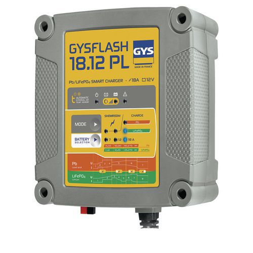 Cargador de batería - Gysflash 18.12 pl - Gys