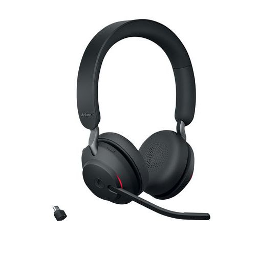 Microauriculares con cable Evolve2 65 Duo USB-C MS Link 380c - Jabra